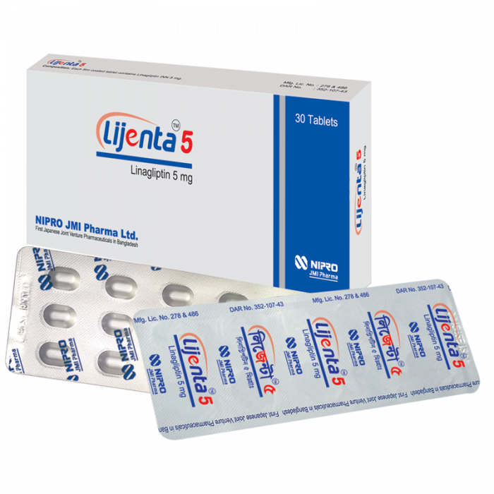 Lijenta 5mg 15pcs
