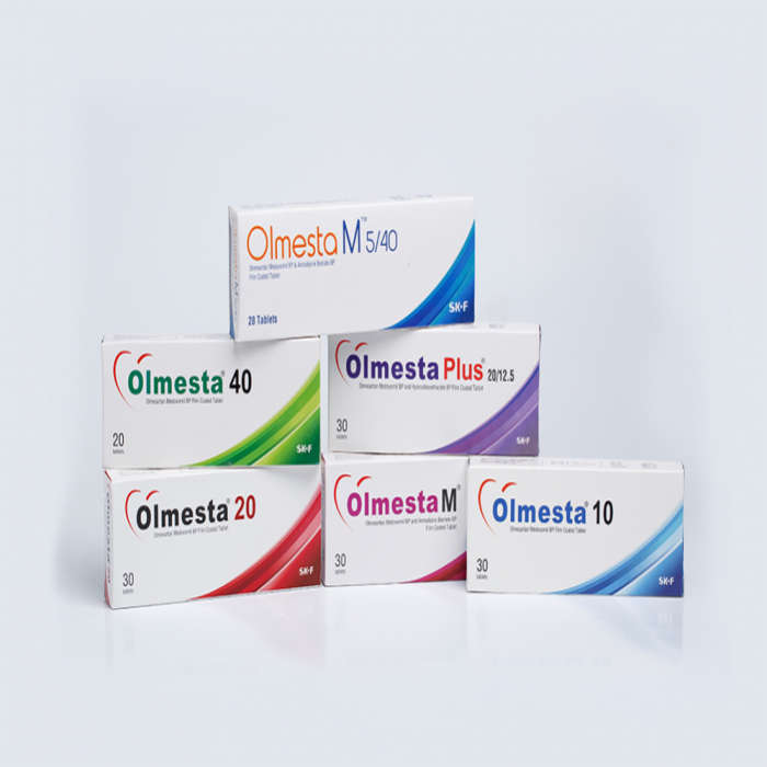Olmesta M 5/40mg 14Pcs
