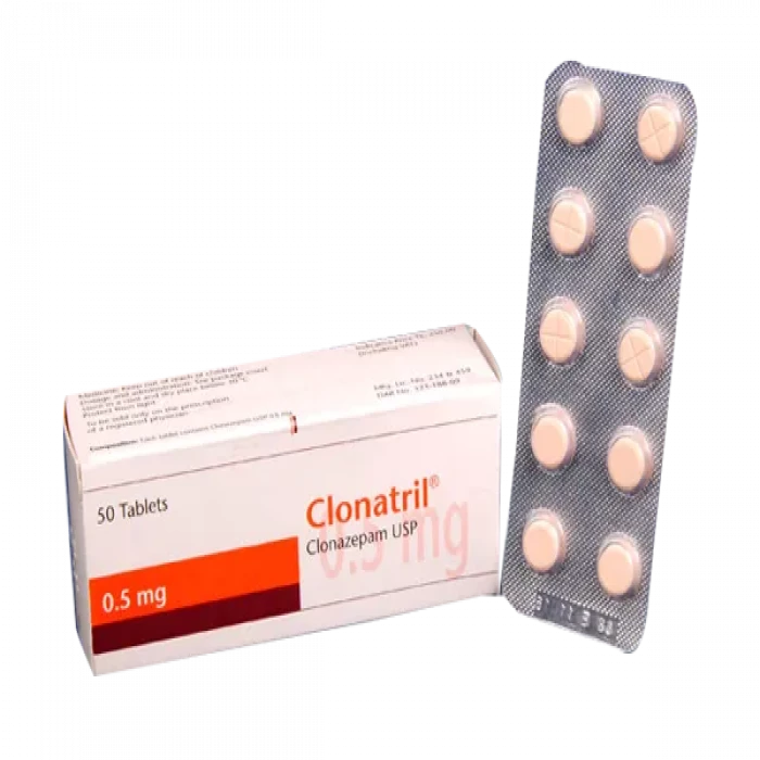 Clonatril 0.5mg 10pcs