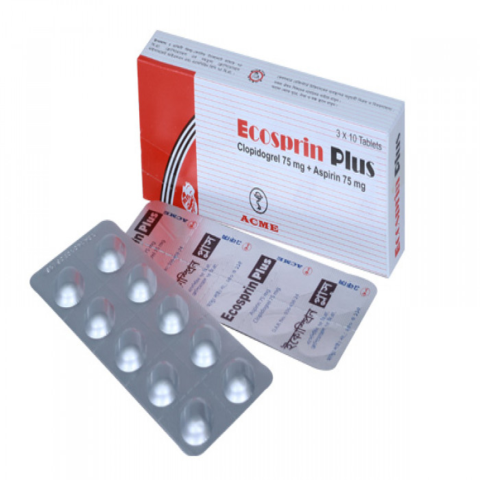 Ecosprin Plus 75/75mg Tablet 10pcs