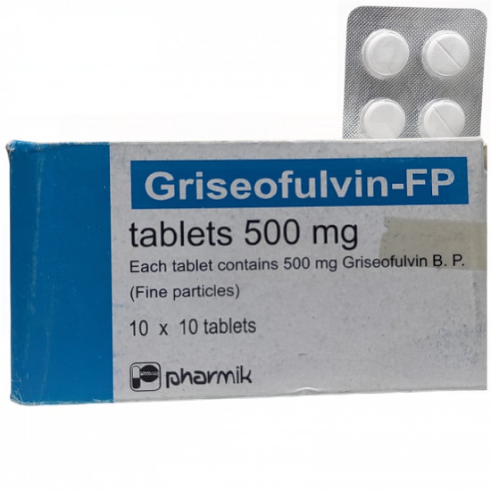Griseofulvin 500mg Tablet