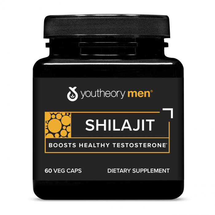 Youtheory Mens Shilajit, 250 mg, 60 Veg Capsules, USA
