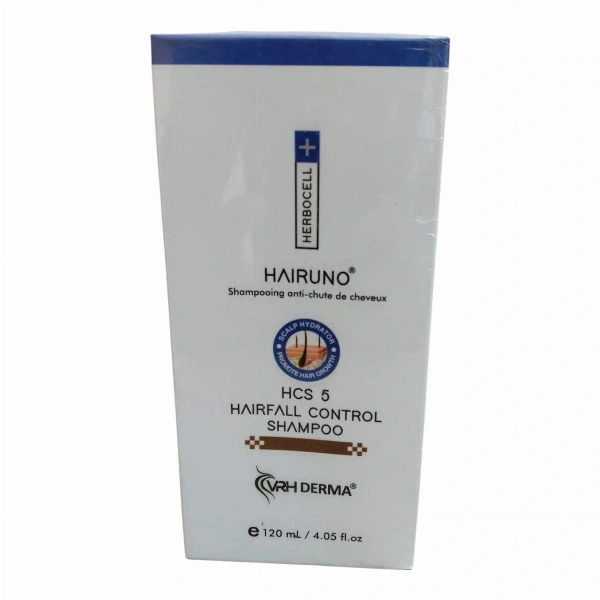 Herbocell+ HAIRUNO HCS 5 Haifall control Shampoo 120ml
