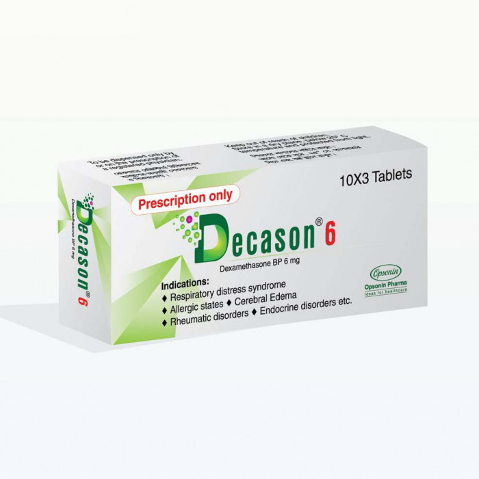Decason 6mg Tablet 1 Strip