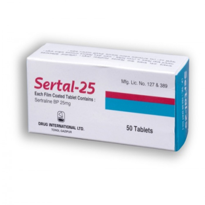 Sertal 25mg 10Pcs