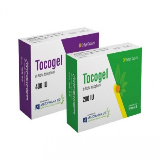 Tocogel 400IU Capsule