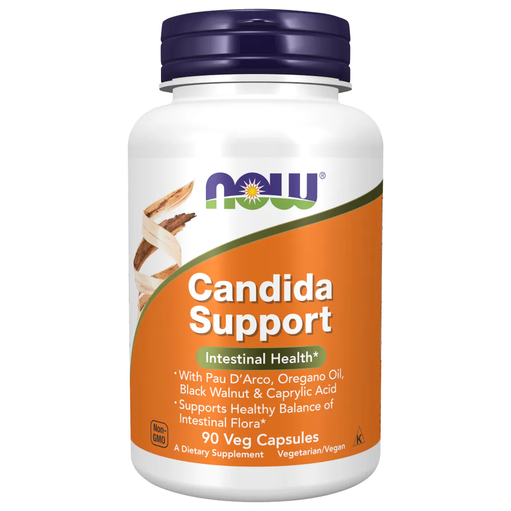 NOW Candida Support Intestinal Health 90 Capsules