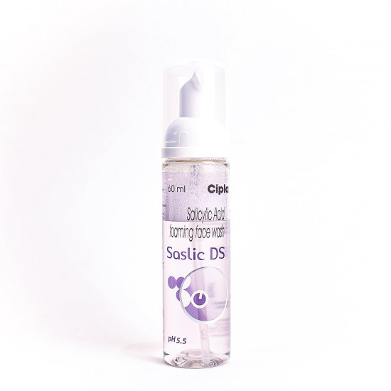 Cipla Saslic DS Foaming Face Wash 60ml