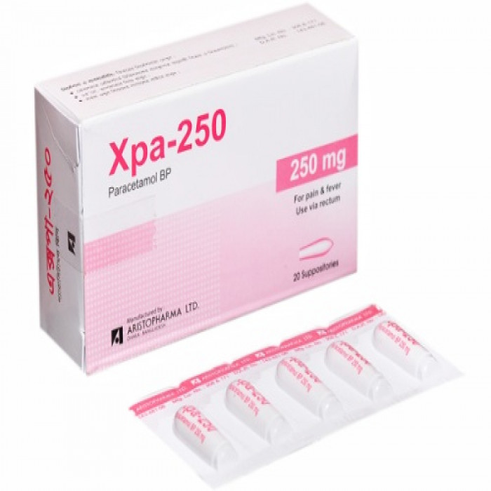 Xpa 250mg Suppository 1pc