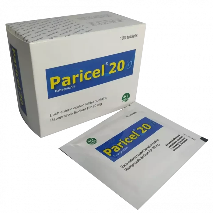 Paricel 20mg Tablet 1 Strip
