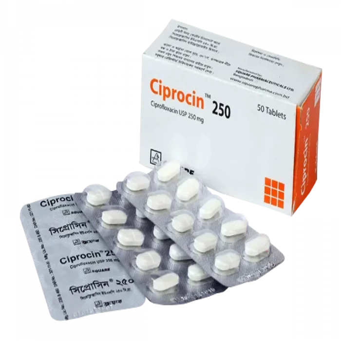 Ciprocin 250mg 10pcs