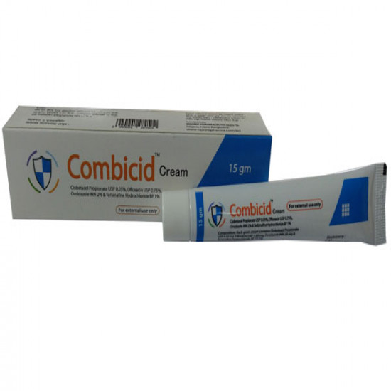 Combicid 0.05%+0.75%+2%+1% Cream