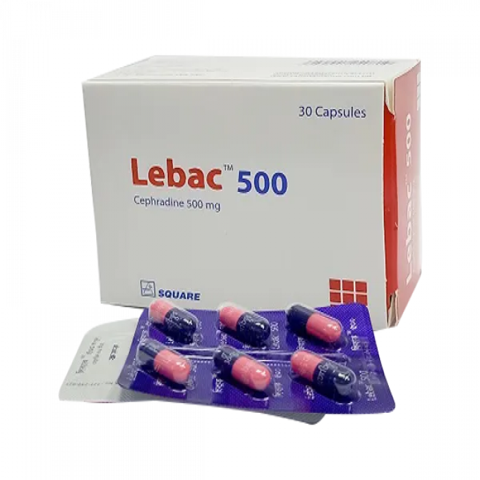 Lebac 500mg Capsule