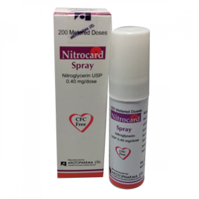 Nitrocard 400mcg Spray