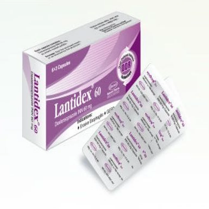 Lantidex 60mg Capsule 18pcs Box