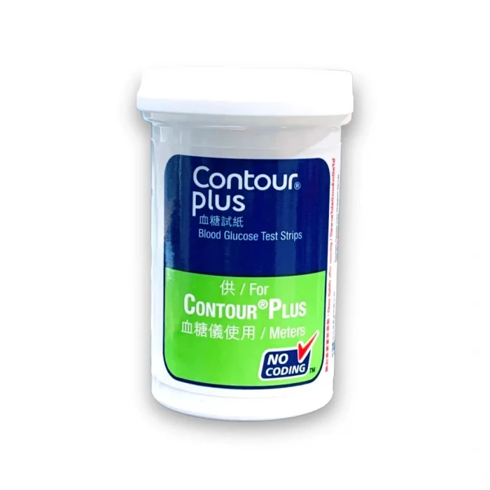 Contour Plus Blood Glucose Strip 25's Pack
