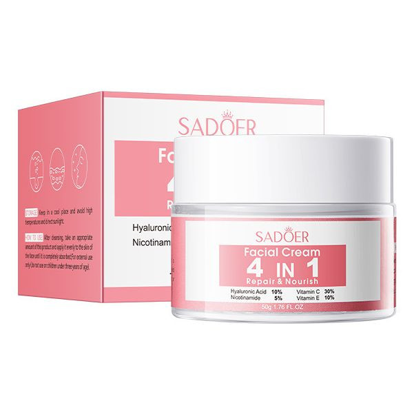 Sadoer Repair & Nourish Moisturizing Facial Cream 4 in1 50g