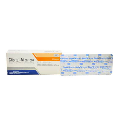 Glipita M 50/1000mg 10pcs