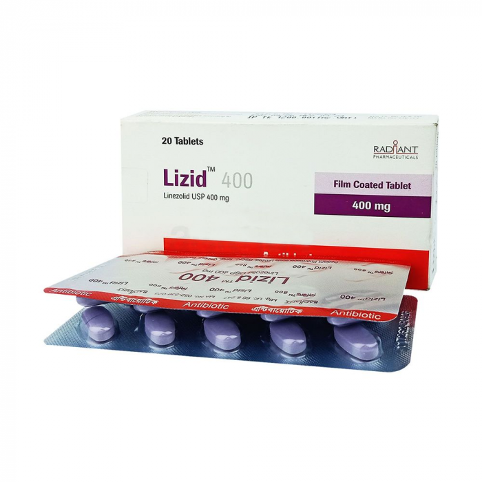 Lizid 400mg Tablet 1 Strip