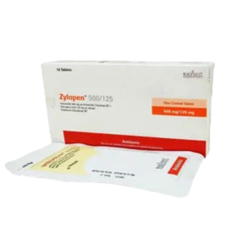 Zylopen 500mg/125mg Tablet