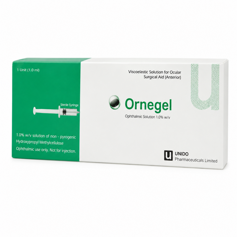 Ornegel 2% Eye Solution