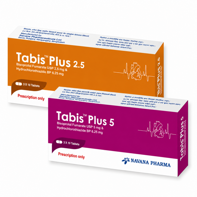 Tabis Plus 5/6.25mg Tablet