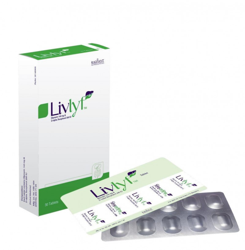 Livlyf 140mg+200IU Tablet