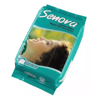 Senora Sanitary Napkin Regular Pack (Panty System) 10pcs