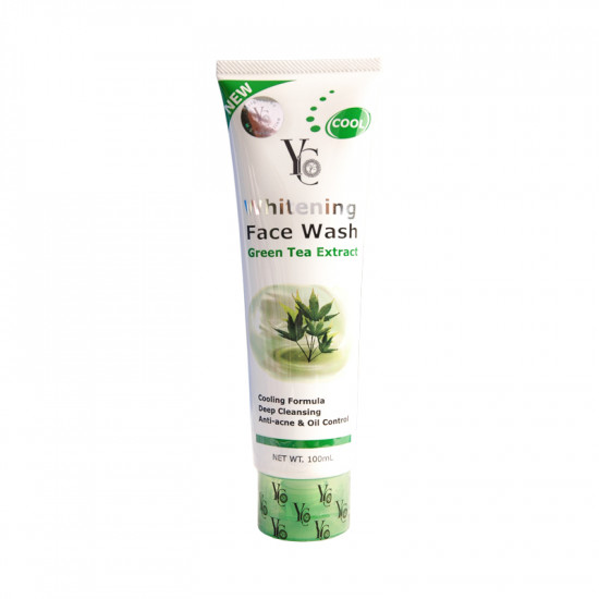 YC Whitening Face Wash with Green Tea Extract, 100ml