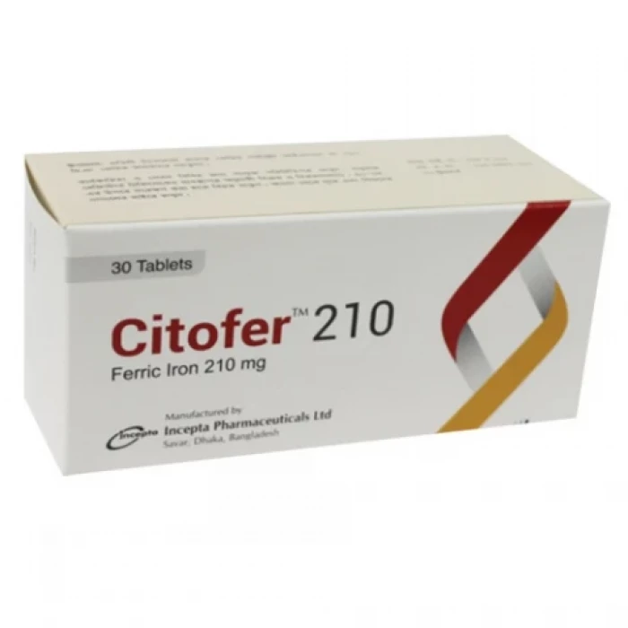 Citofer 210mg Tablet 6pcs