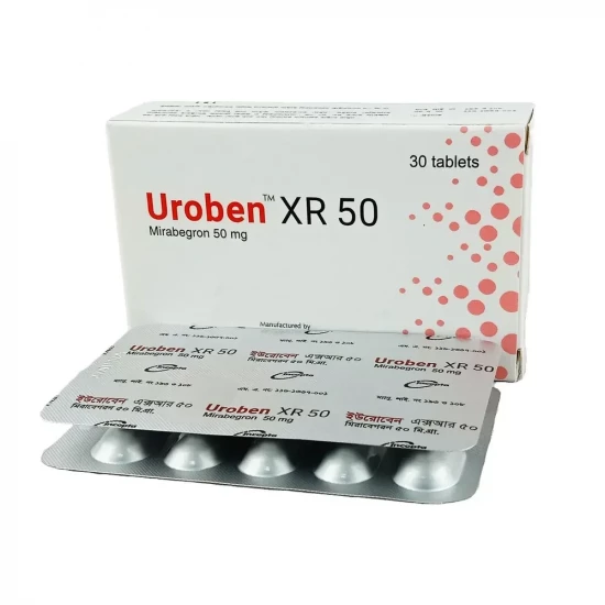 Uroben XR 50 Tablet | 1 Strip