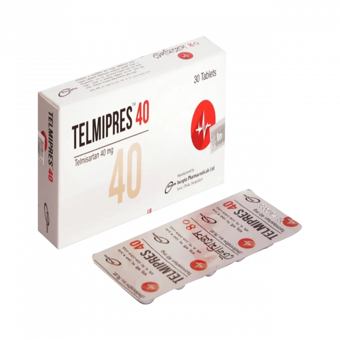 Telmipres 40mg Tablet 1 Strip