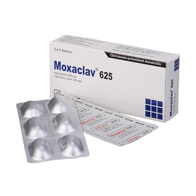 Moxaclav 625mg 6pcs