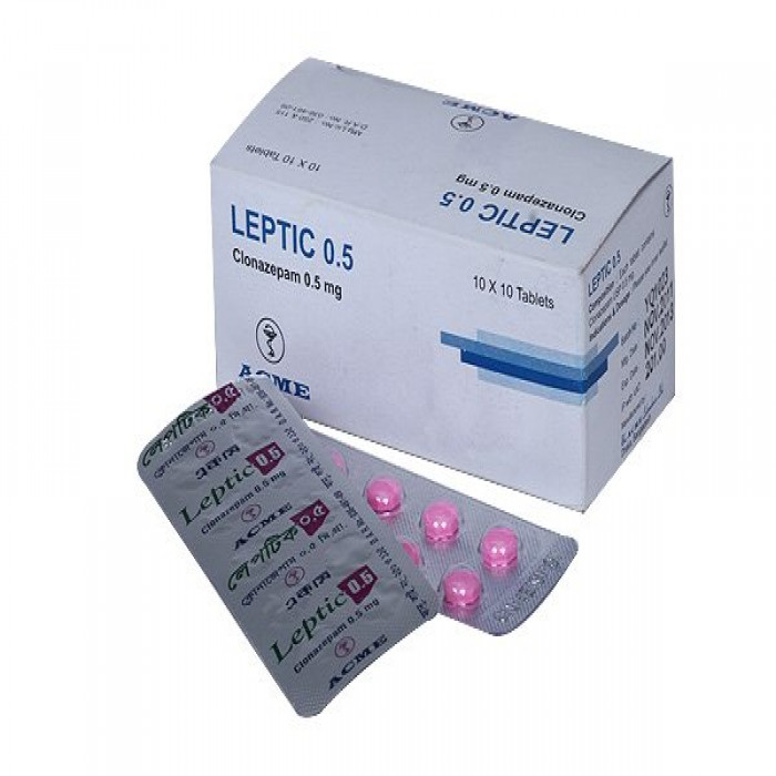 Leptic 0.5mg Tablet 10Pcs