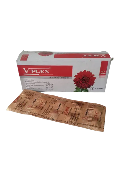 V Plex 5mg+2mg+2mg+20mg Tablet