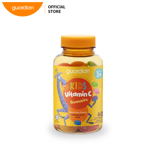 Guardian Kids Vitamin C Gummies 2+ Mixed Fruity Flavor 60pcs