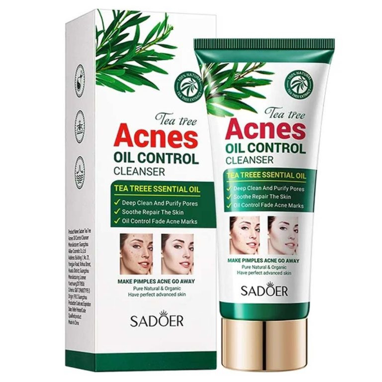 Sadoer Tea Tree Acne Oil Control Facial Cleanser