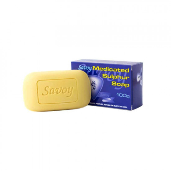 Savoy Sulphur Soap 100gm