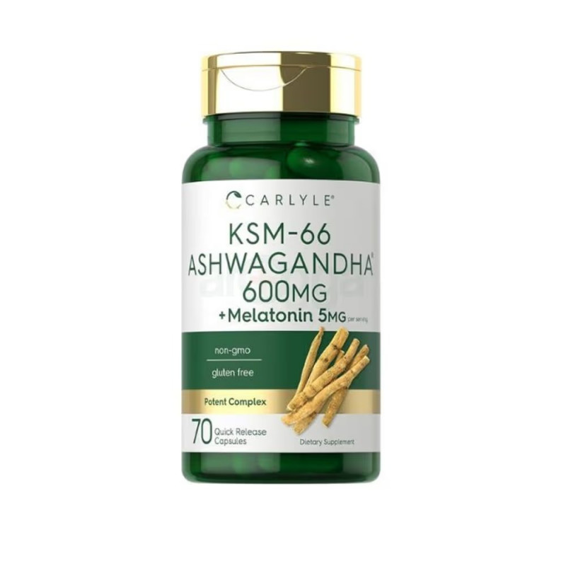 Carlyle KSM-66 Ashwagandha Capsules 600mg | USA