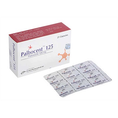 Palbocent 125 | 7 Capsules | 1 Strip