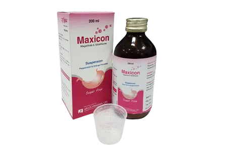 Maxicon (480mg+20mg/5ml) Suspension