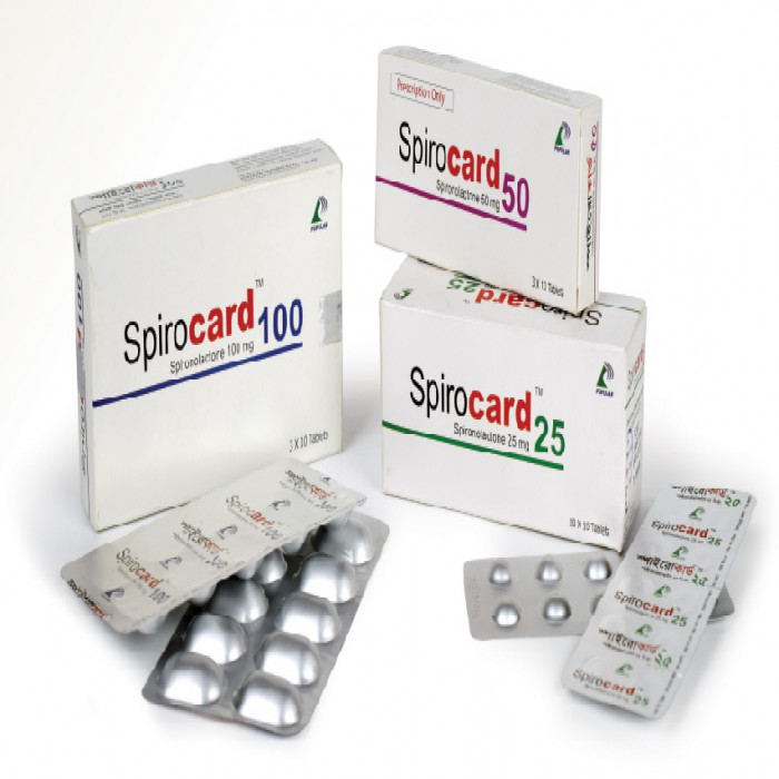 Spirocard 50mg 10pcs