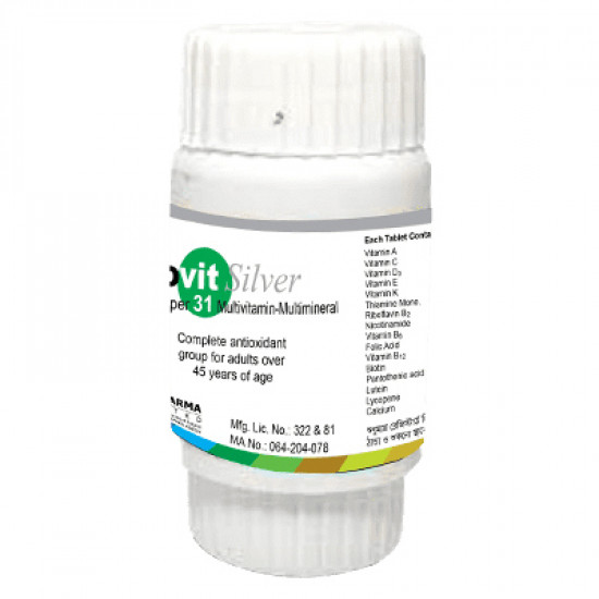 Biovit SILVER | Multivitamin & Multimineral [A-Z silver preparation]