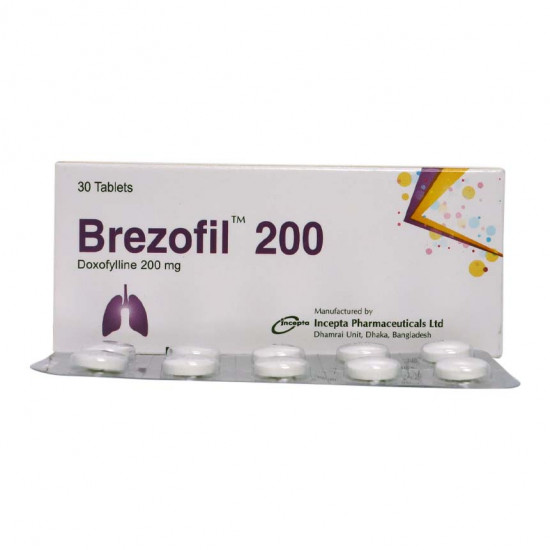 Brezofil 200 Tablet 1 Strip