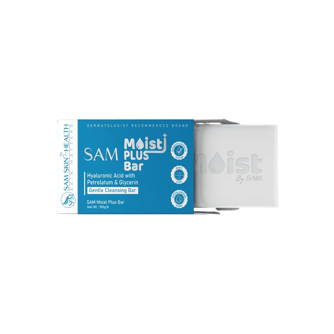 Sam Moist Plus Bar 100gm
