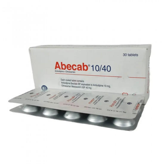 Abecab 10/40mg Tablet 1 Strip