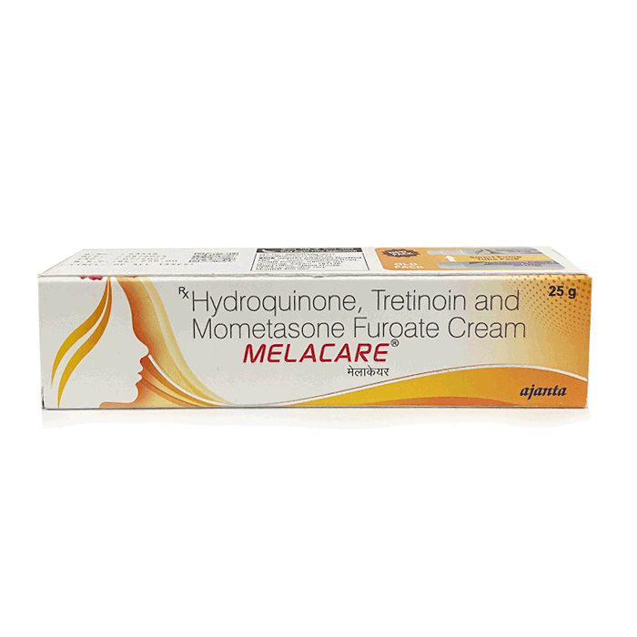 Melacare Cream 25 gm, Triple Action Formula for Clearer Skin | Imported
