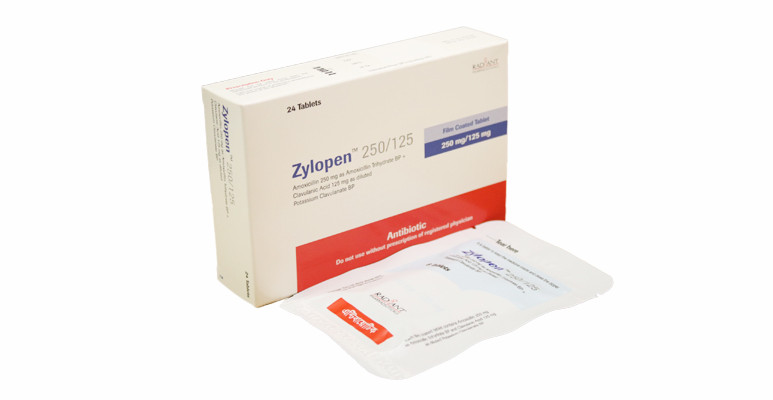 Zylopen 250mg/125mg Tablet