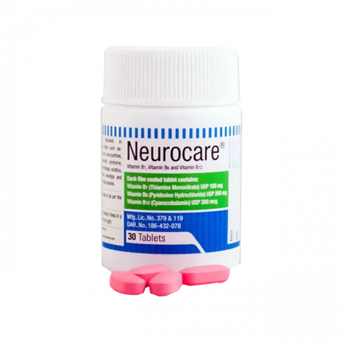 Neurocare Film Coated Tablet Container