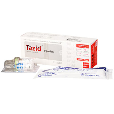 Tazid 250mg Injection